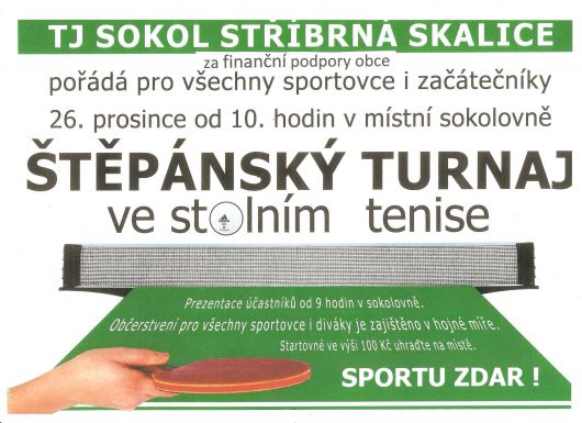 Štěpánský turnaj.